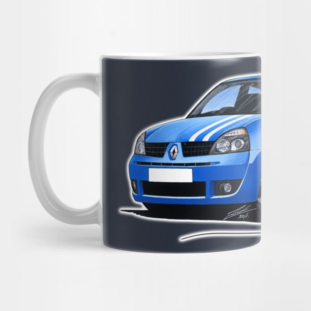 RenaultSport Clio 182 Blue (Stripes) by y30man5